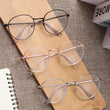 Metal Round Vintage Myopia Glasses