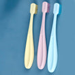 Baby Soft-bristled Silicone Toothbrush For Children 3Pcs/Set